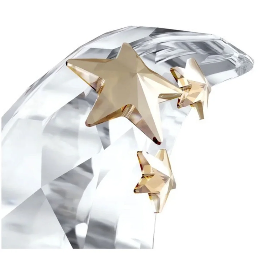 Swarovski Crystal Annual‎ Edition Ball Ornament Moon 2025 STUNNING